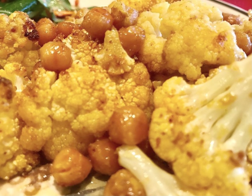 Spiced Up Cauliflower