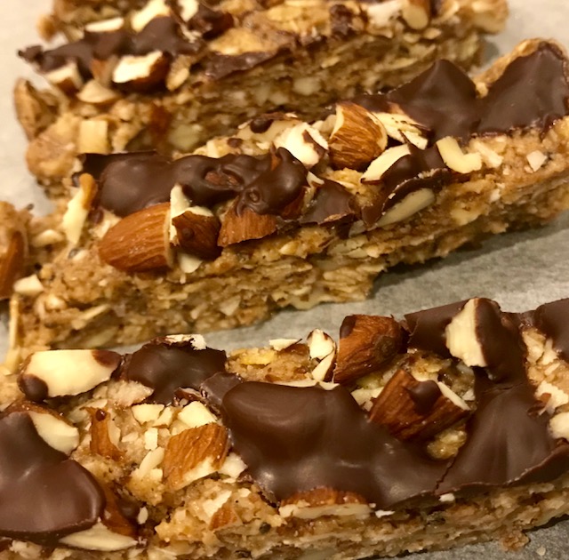 Best Ever No Bake Nutty Granola Bars