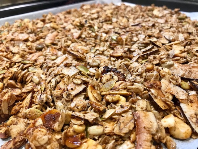 Coconut Granola Clusters