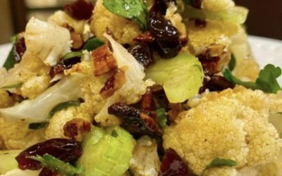 Roasted Cauliflower Salad