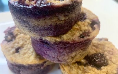Blueberry Banana Breakfast Muffins