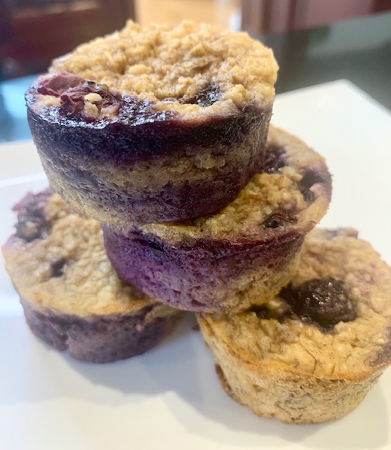 Blueberry Banana Breakfast Muffins