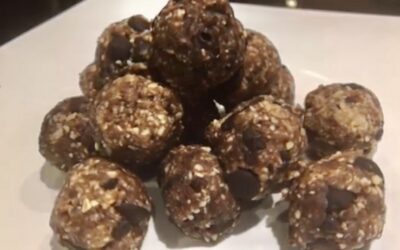 Raw Cookie Dough Balls