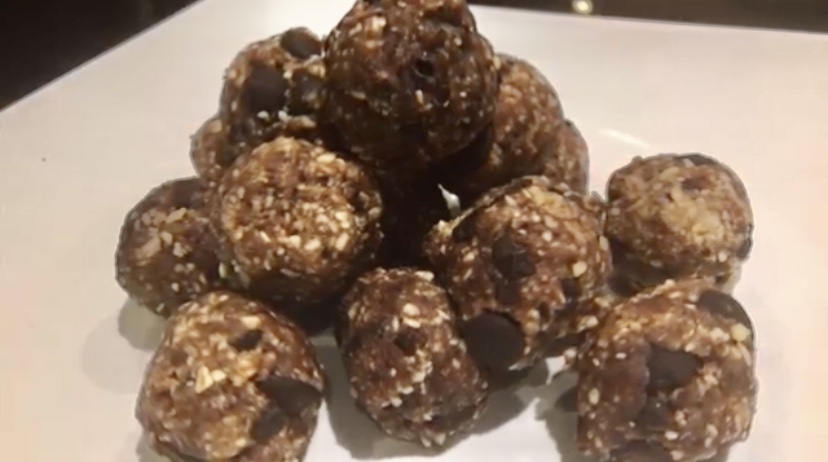 Raw Cookie Dough Balls