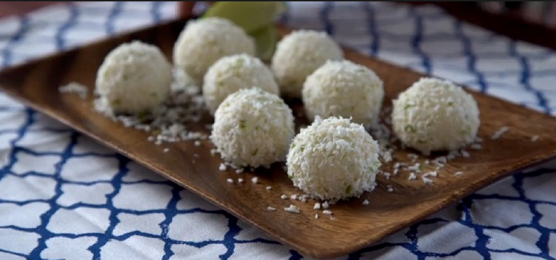 Key Lime Truffle Balls