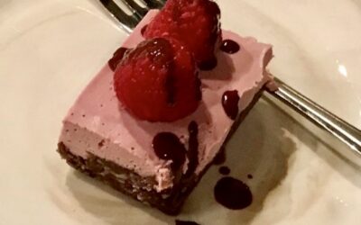 Raspberry Mousse Squares
