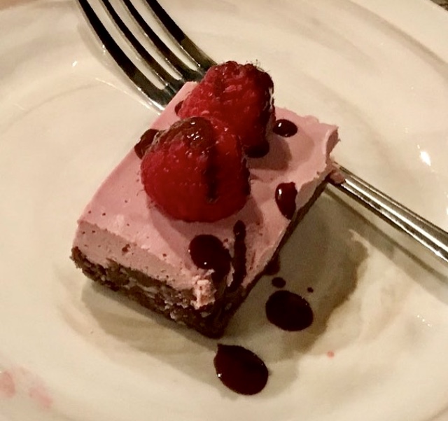 Raspberry Mousse Squares