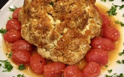 Roasted Sweet Chile Cauliflower
