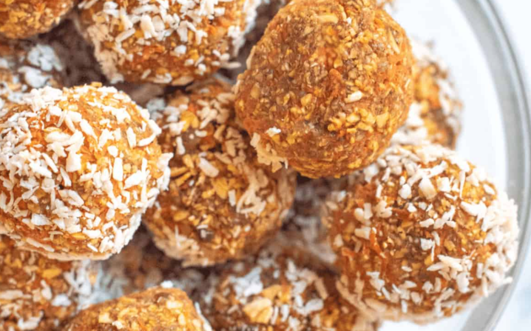 Raw Carrot Cake Balls