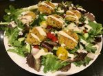 Easy Chickpea Falafels Salad Recipe