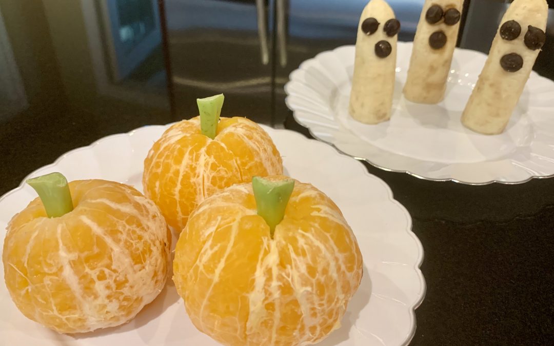 Clementine Pumpkins and Banana Ghosts