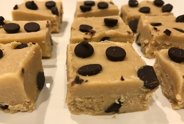 Easy No-Bake Cookie Dough Fudge Recipe, Karen Porter Holistic Food Coach