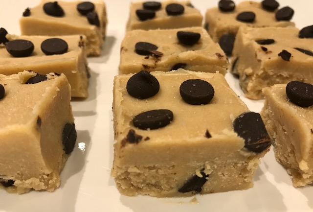 No Bake Cookie Dough Fudge | Karen Porter